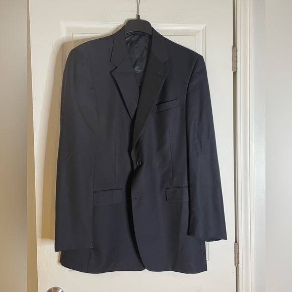 LORO PIANA for Daniel Cremieux navy suit -  42 Long - Picture 4 of 13